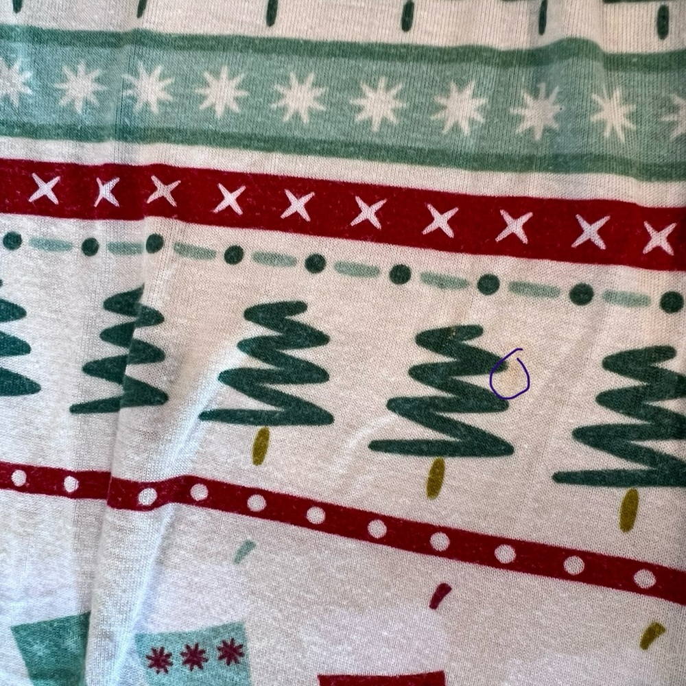 Little Sleepies Fair Isle Christmas Zippy Pajamas Size 12-18M GUC - Picture 13 of 13